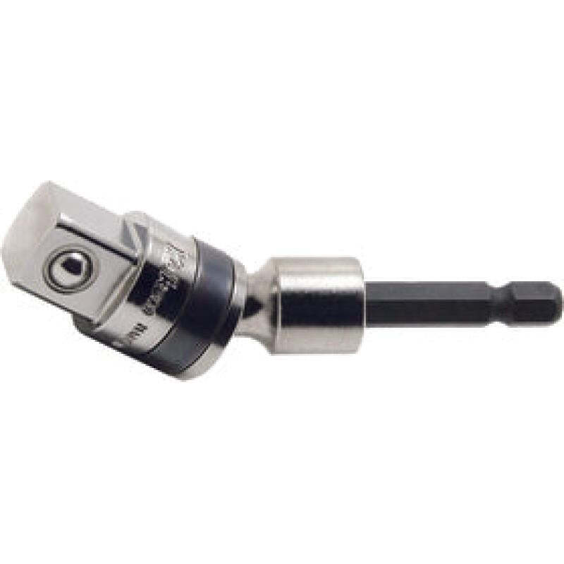 Koken BD024E-1/2 Universal Adaptor 1/2 Square 82 MM 1/4 Hex Drive