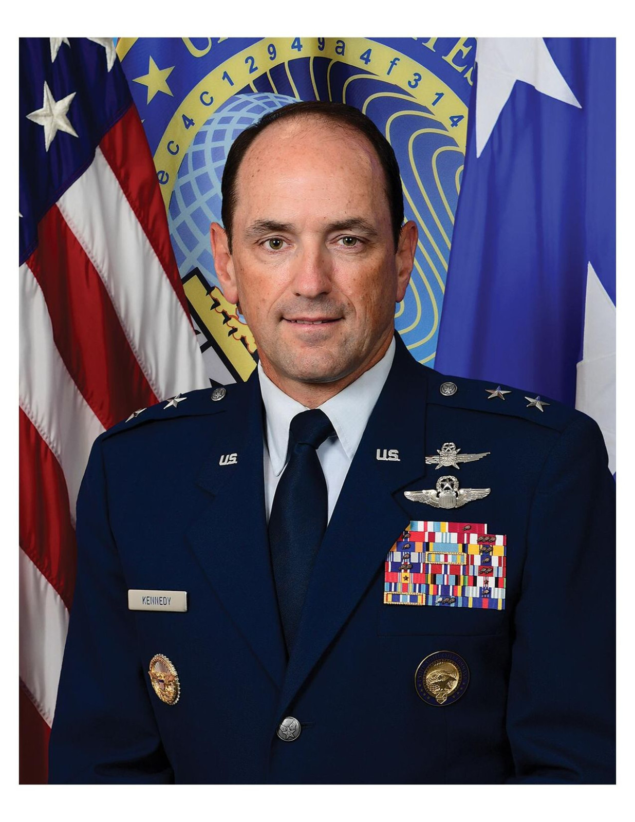 Unites States Air Force General Kevin B. Kennedy, Jr 8x10 Photo #2 On 8.5" x 11"