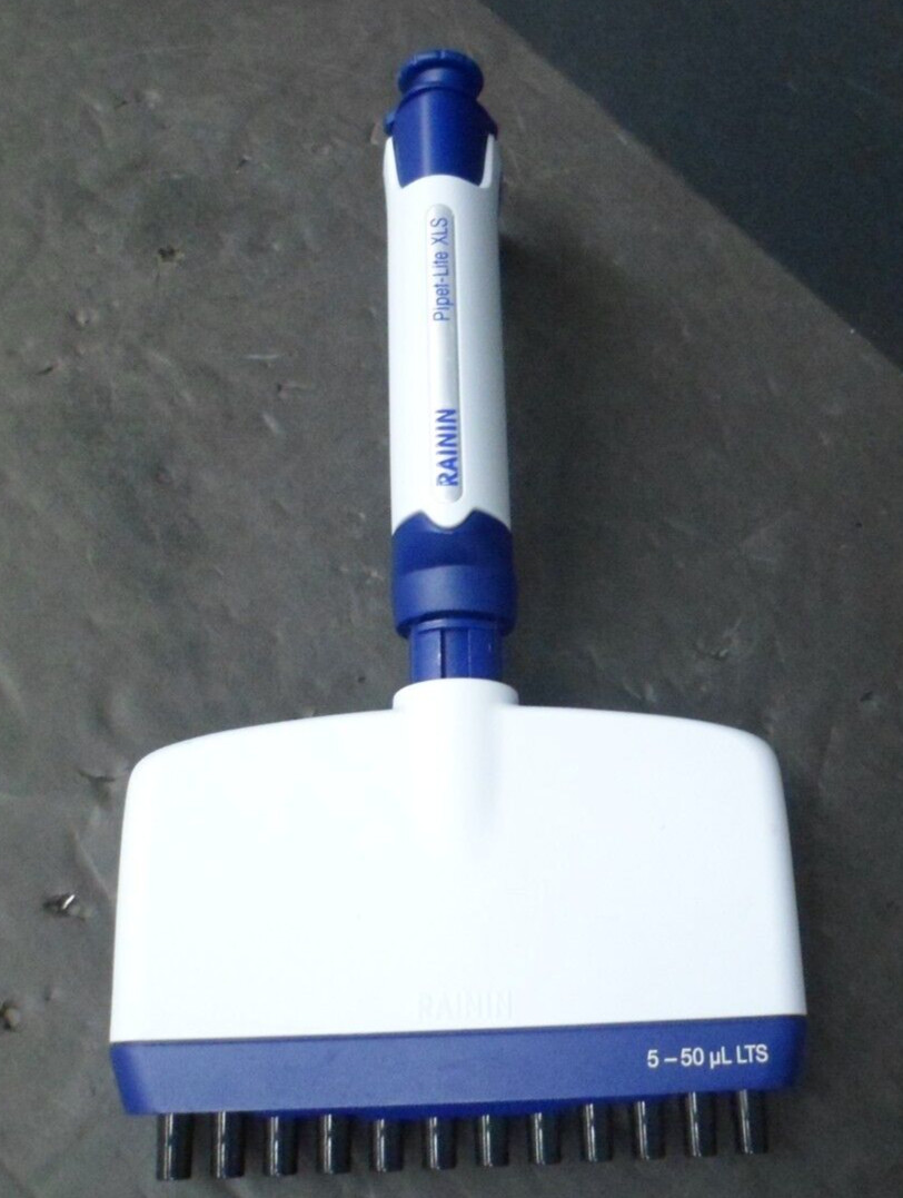 Rainin L50 XLS 5-50µl LTS 12 Channel Manual Pipette