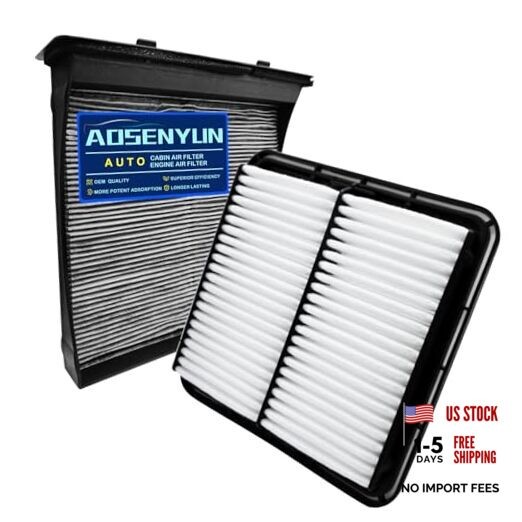 Engine & Cabin Air Filter for Forester (2009-2018), Impreza (2008-2016), WRX
