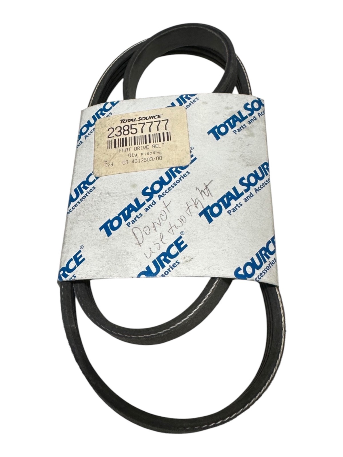 New Total Source 23857777 Flat Drive Belt🔥Fast Shipping🔥