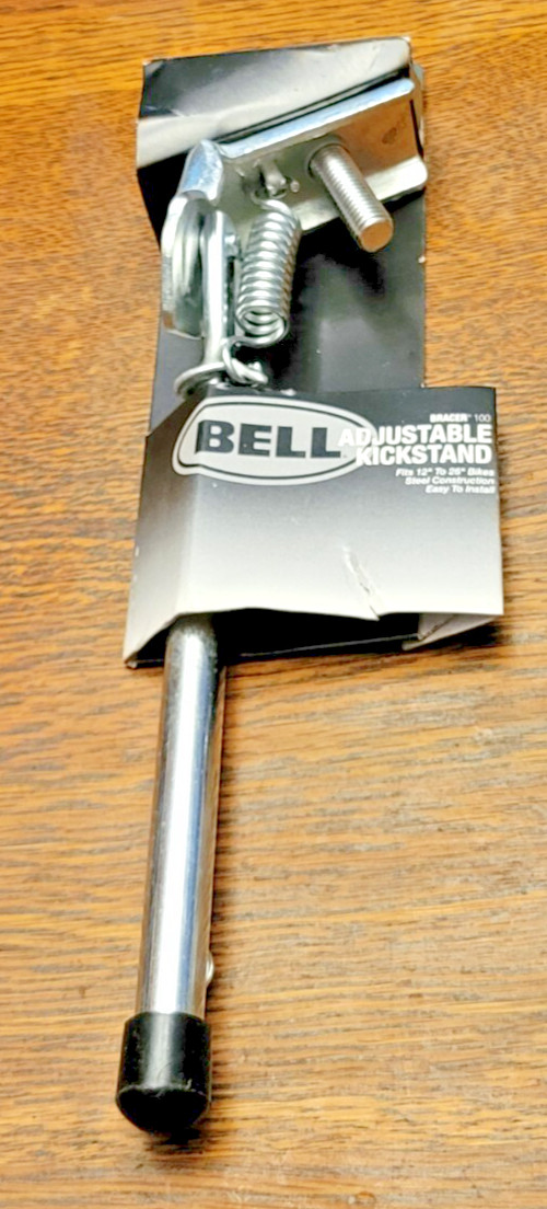 Bell Bracer 100 Adjustable Kickstand Fits 12" - 26" Bicycles Bikes 7122137