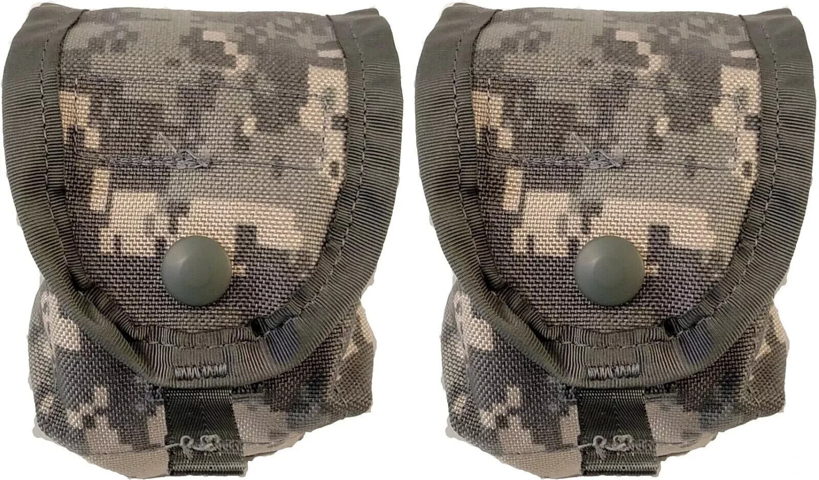 2 PACK USGI Hand Grenade Pouch US Army ACU Digital MOLLE II Utility Pouch