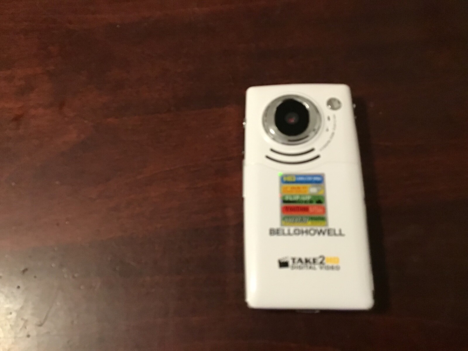 Bell and Howell take 2 hd digital video camera white