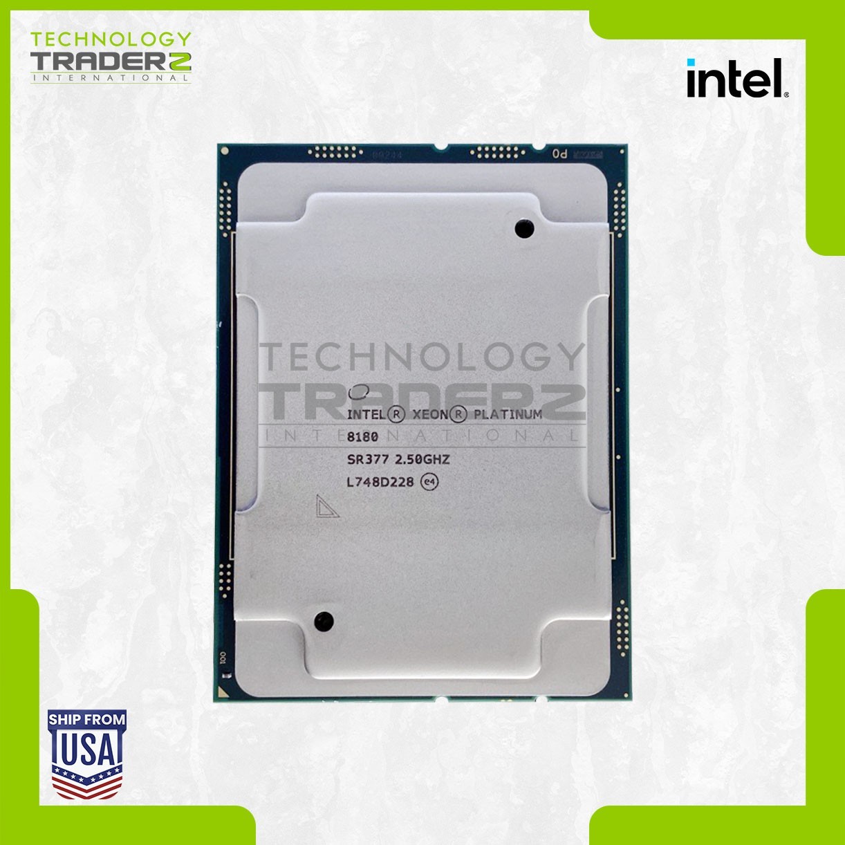 ** SR377 Intel Xeon Platinum 8180 28-Core 2.50GHz 38.5MB 205W Processor**
