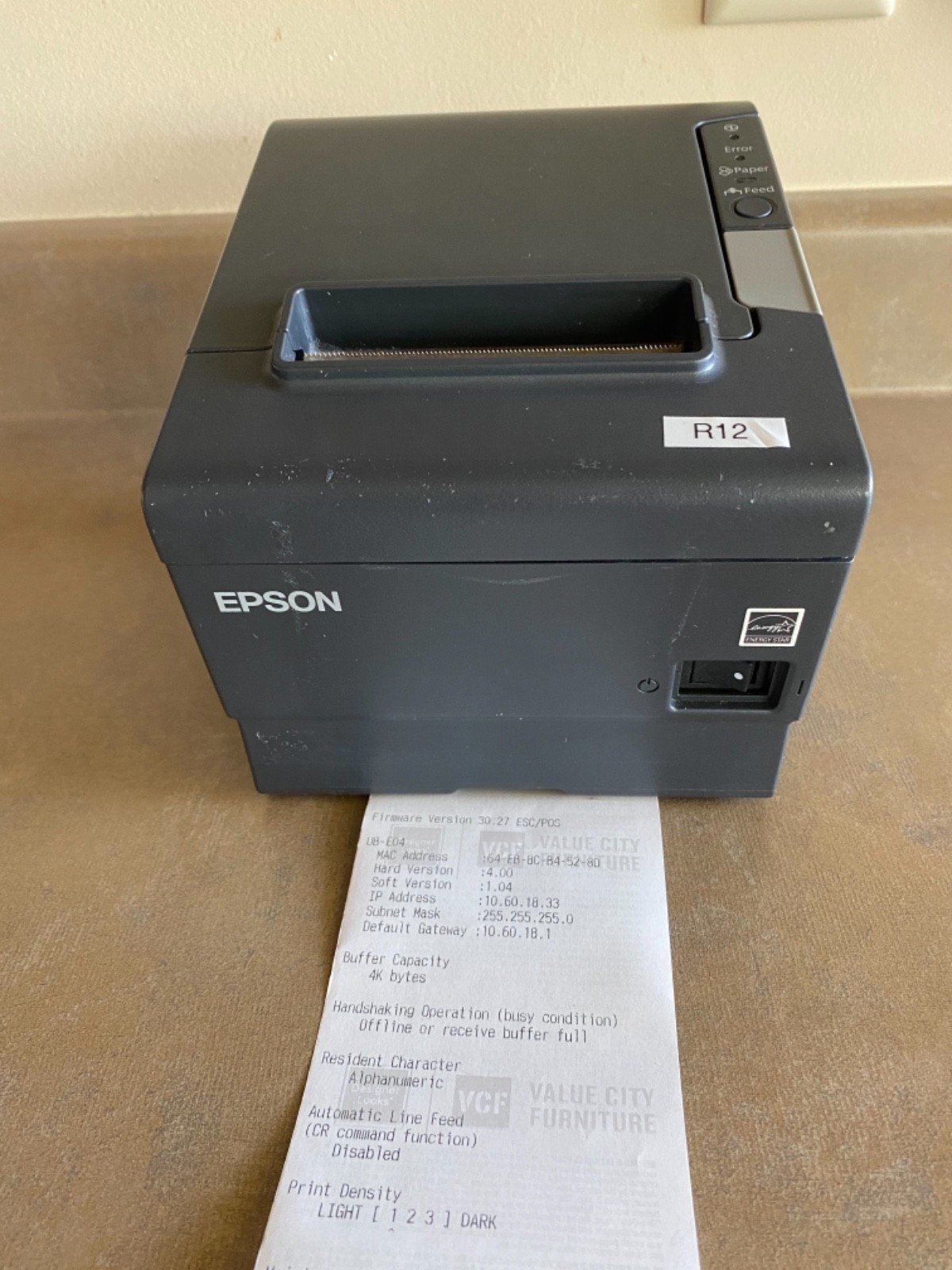 Epson TM-T88V Thermal Receipt Printer MODEL 244A PRINTER ONLY