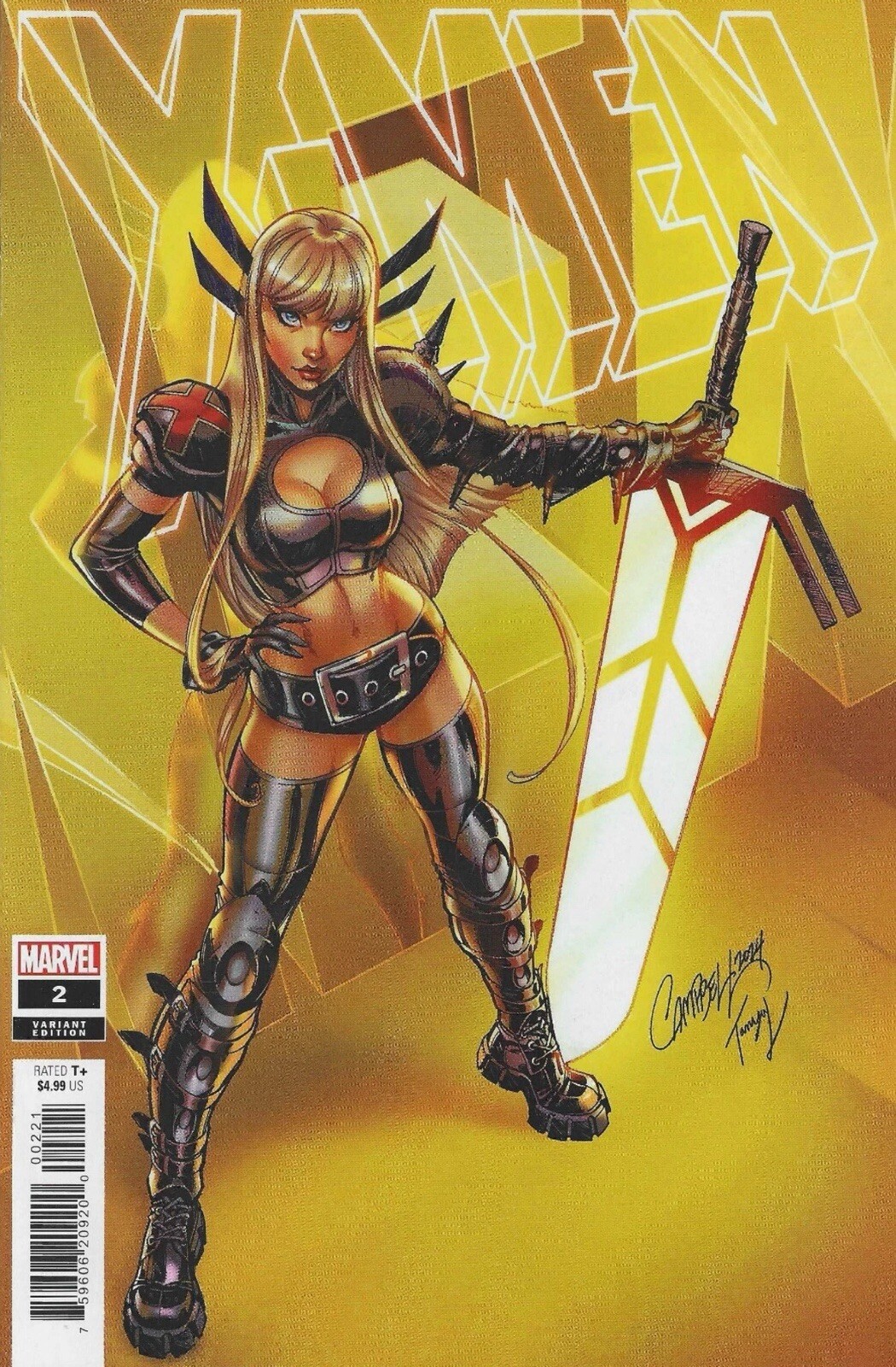 X-Men #2 CVR J. Scott Campbell Magik Variant NM (October 2024)