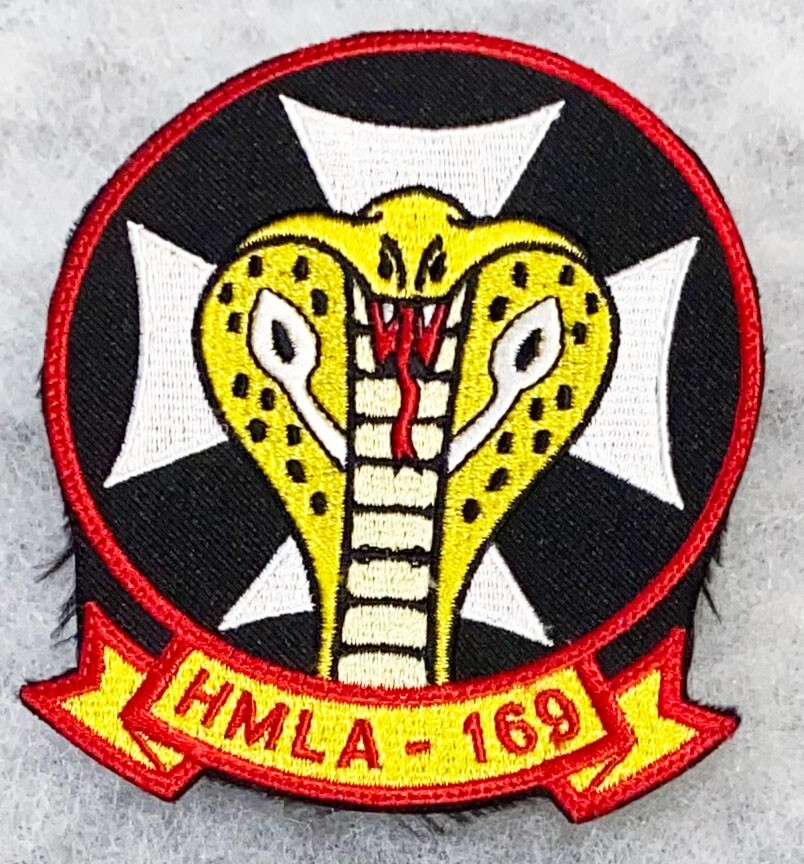 USMC Theatre Made HMLA-169 Squadron Patch