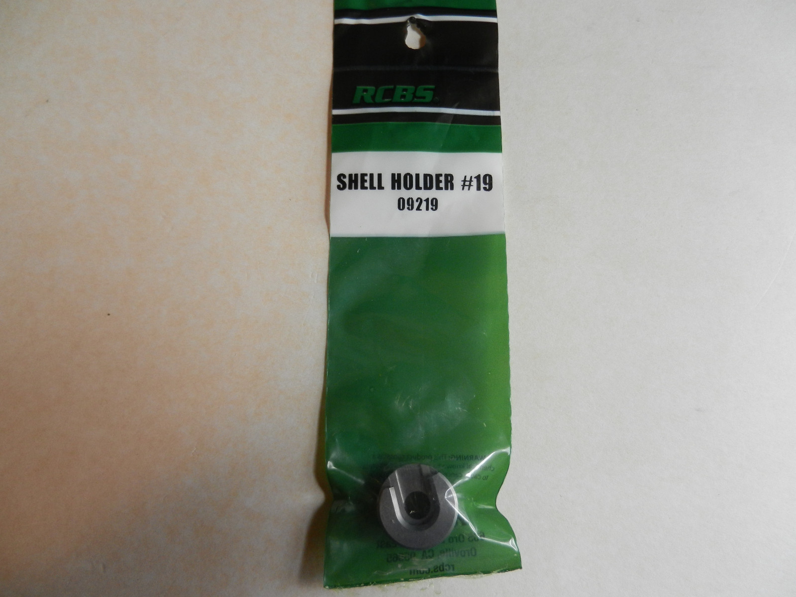 RCBS Shell Holder #19;  6.8 SPC, 30 Remington;  09219