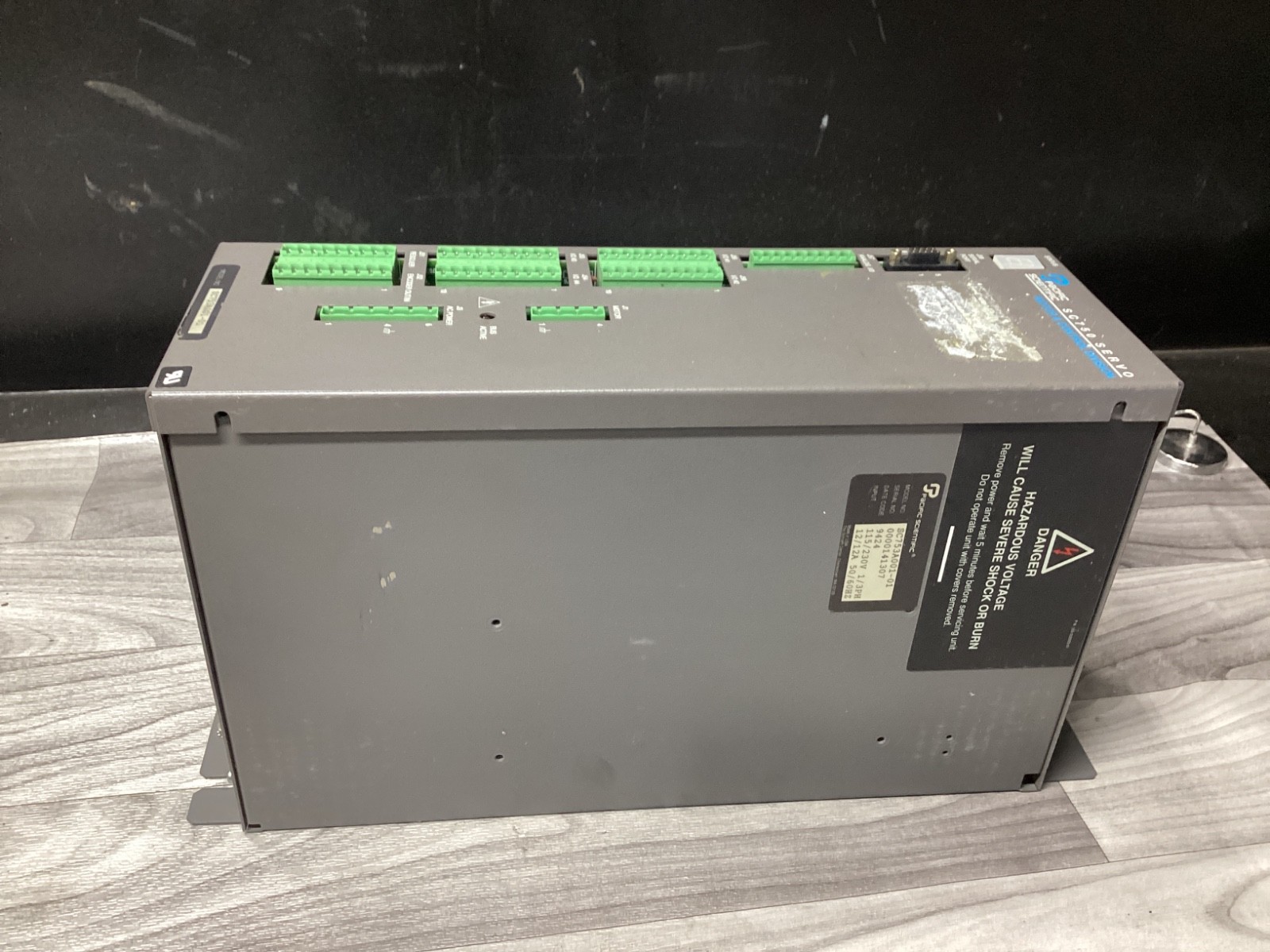 PACIFIC SCIENTIFIC SC753A001-01 SERVO DRIVE SC750 #111B161PR3