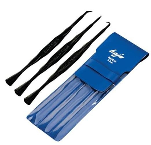 Tools - 3-Piece O-Ring Pick Tool Kit in Pouch - Heavy Duty | Heavy Duty