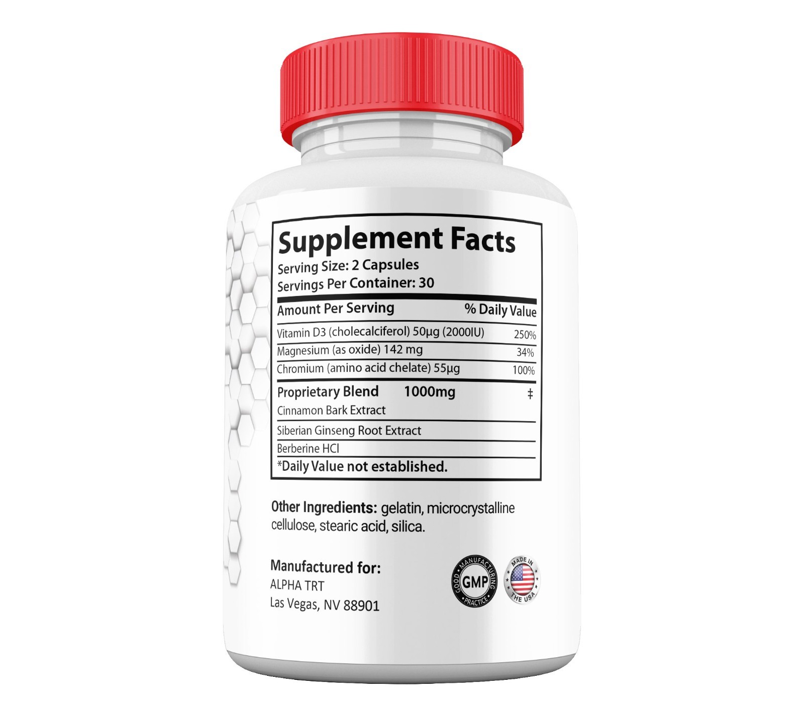 Alpha TRT Capsules for Men, Maximum Strength Formula, AlphaTRT (3 Pack)