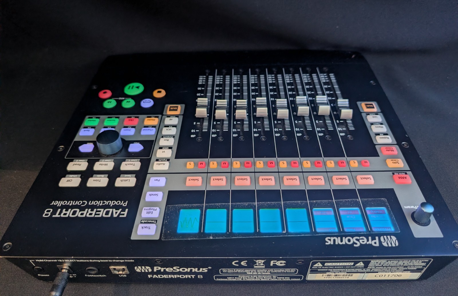 PreSonus FaderPort 8 DAW Controller Excellent Condition Tested