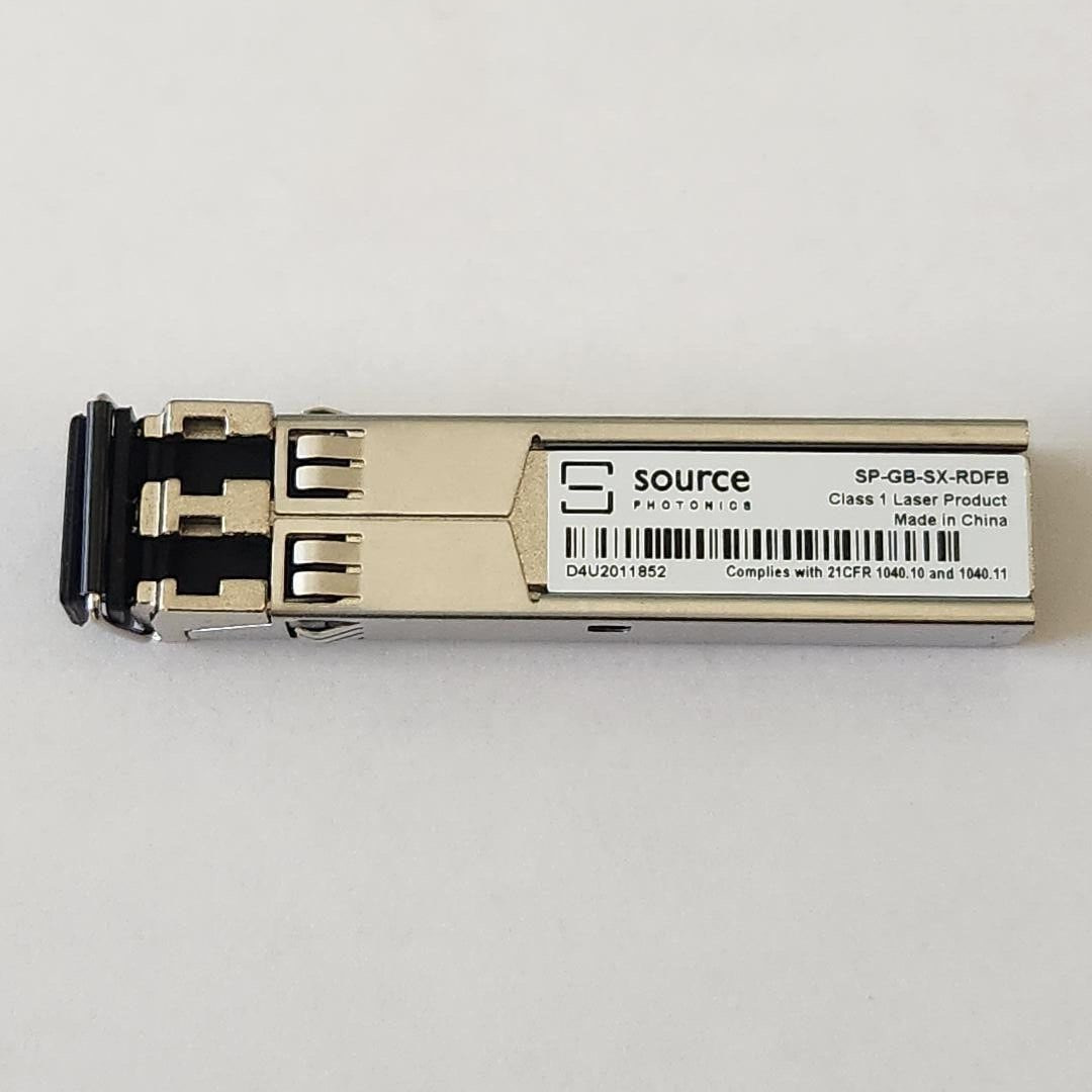 Source Photonics SP-GB-SX-RDFB SFP 1.25Gbps/1.0625Gbps 770nm-860nm 550m MMF LC