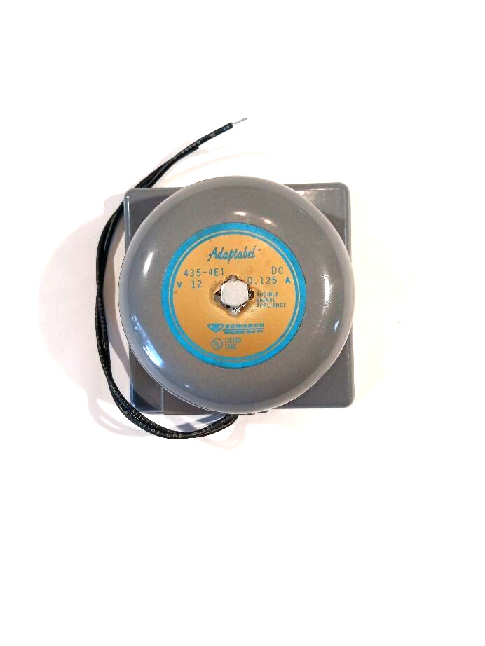 EDWARDS Adaptabel 435-4E1 DC 12 Volt 0.125 amp Aud,Sig,Appliance