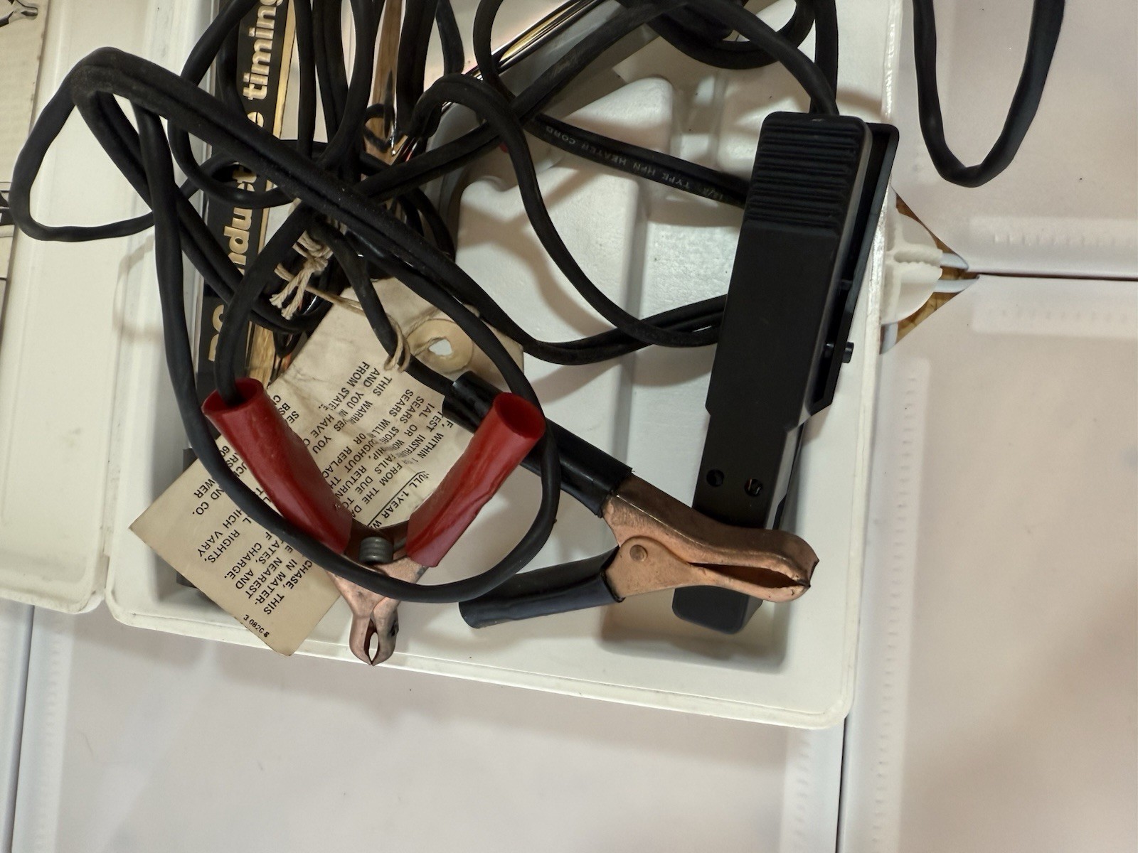 DC Inductive Timing Light Vintage Sears Penske Untested