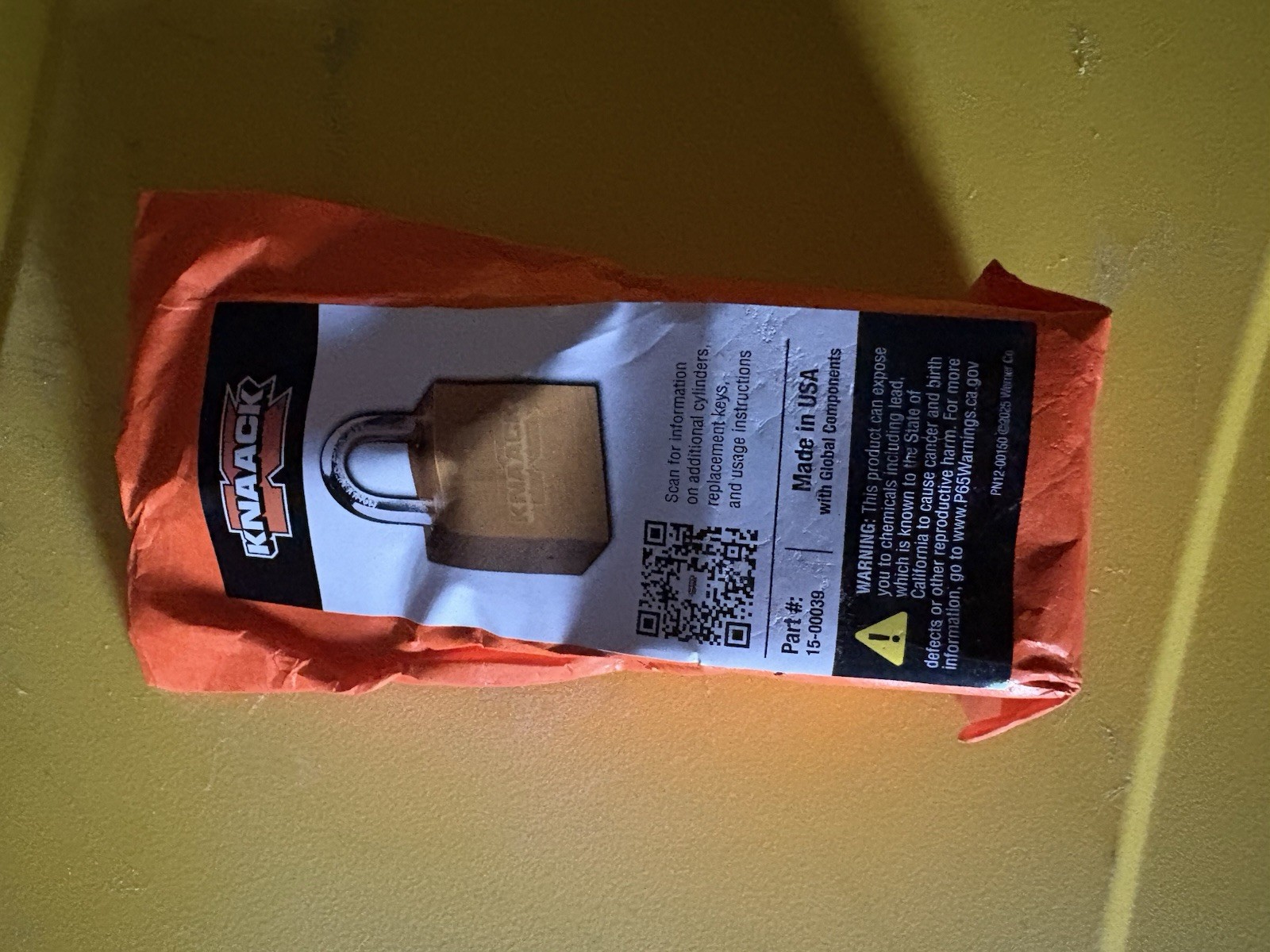 KNAACK Padlock