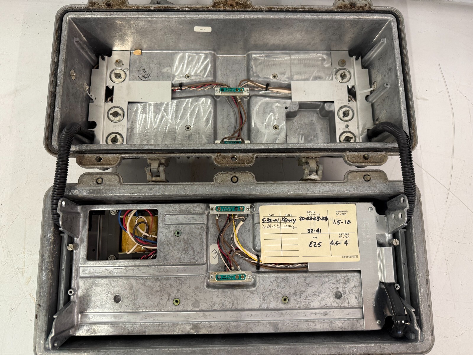 Scientific Atlanta Cable TV Node System Box - Auto Control Module, Coax Vintage