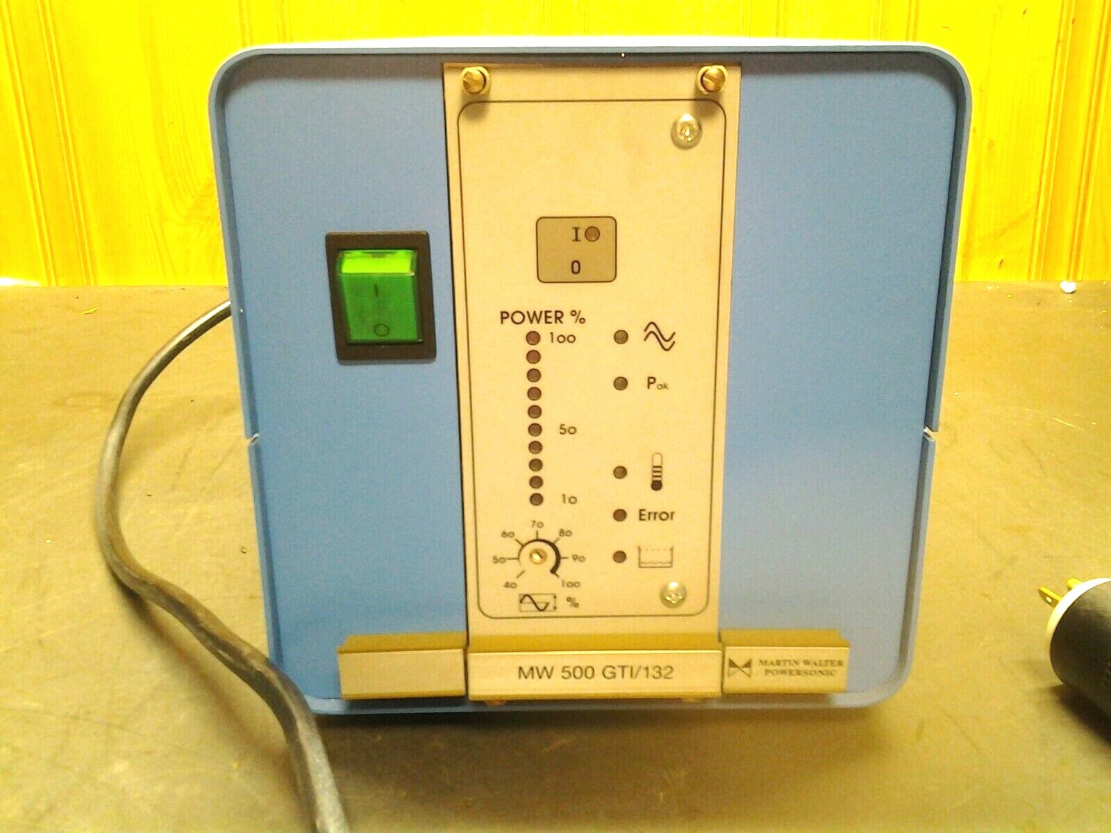 Martin-Walter Power Sonic 13MW-500-12 Frequency Generator 192kHz  (KB-82)