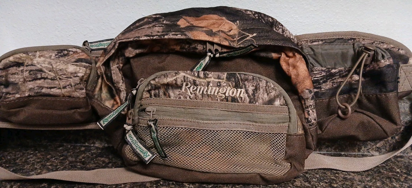 Remington Deer Season Fanny Pack Hunting Waist Bag Mossy Oak Camouflage