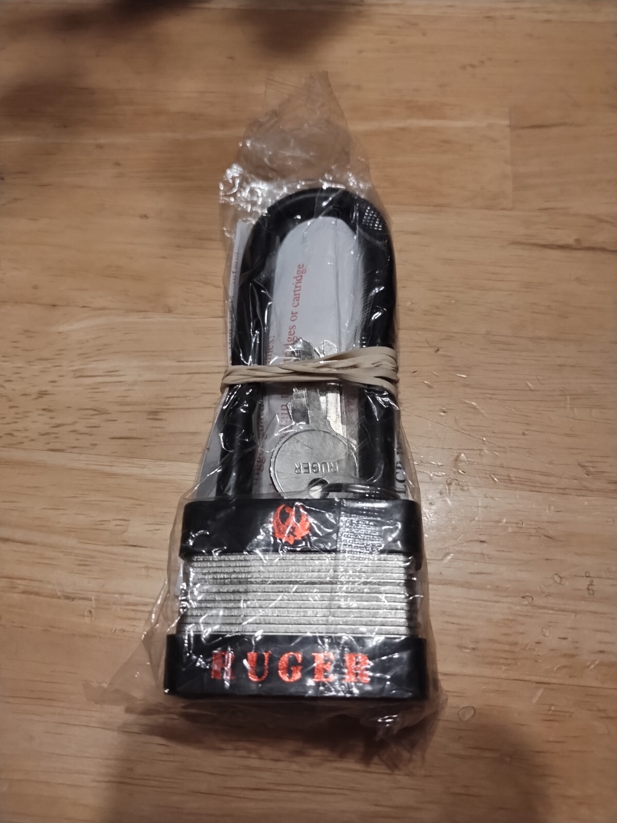 RUGER Firearm Gun Lock Padlock With Keys Brand new sealed