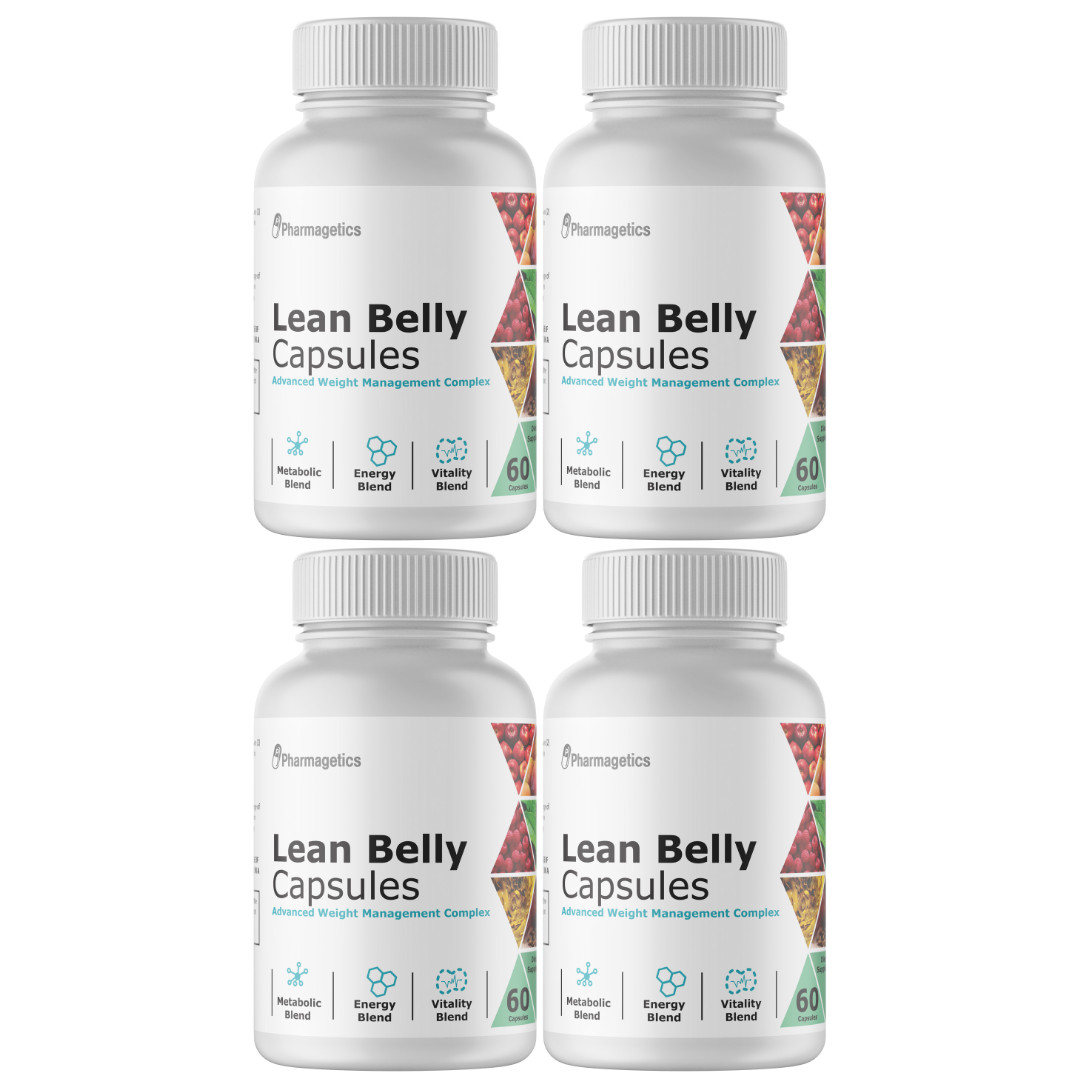 Lean Belly Capsules Advanced Complex - 4 Bottles 240 Capsules