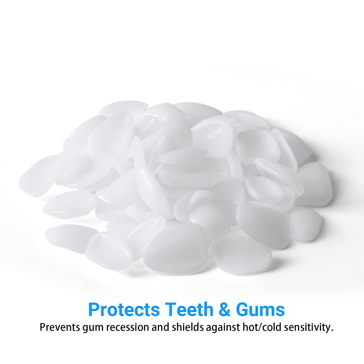 50Pcs Dental Temporary Teeth Veneers Whitening Porcelain Resin Anterior Tooth
