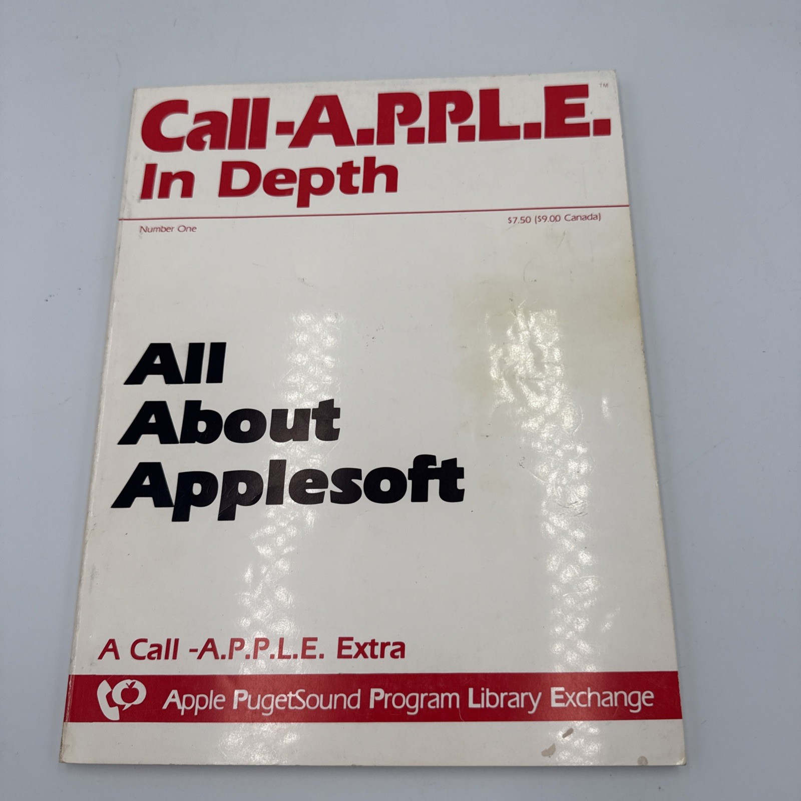 Call A.P.P.L.E In Depth All About Applesoft #1 Apple Pugetsound Program Library