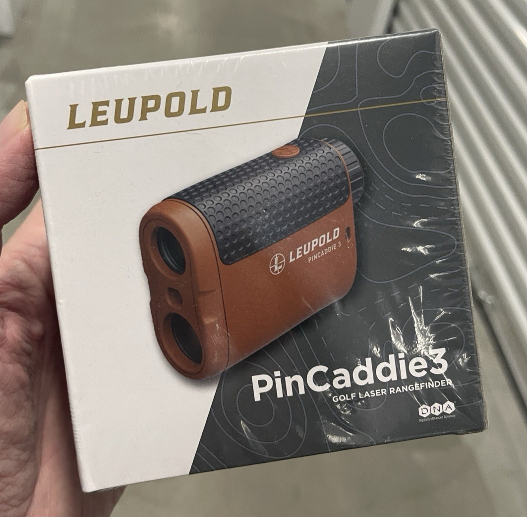 Leupold Golf PinCaddie3 Golf Rangefinding Monocular Orange 181288