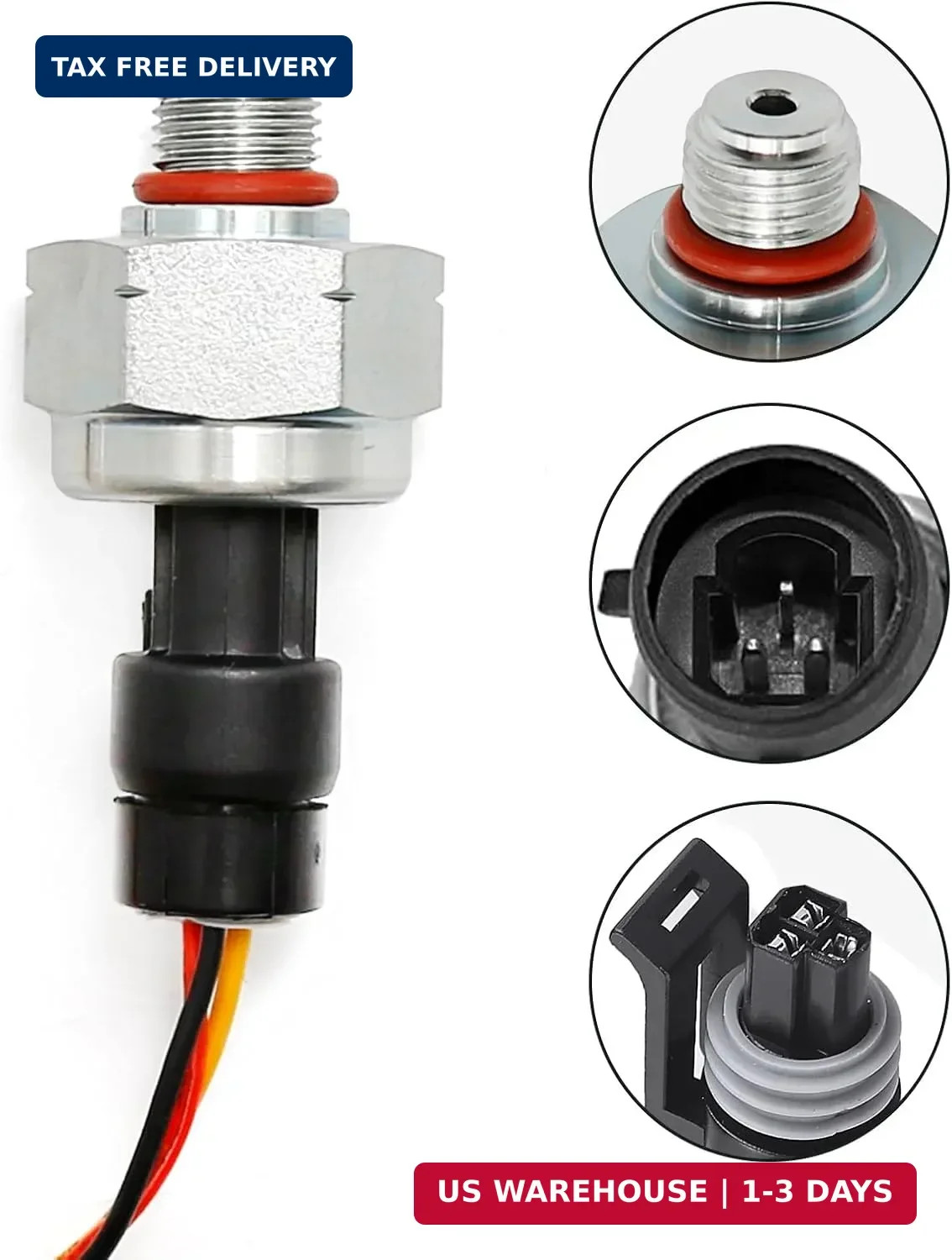 UOIENRT Injection Control Pressure Sensor Replacement for Ford 7.3 Powerstroke E