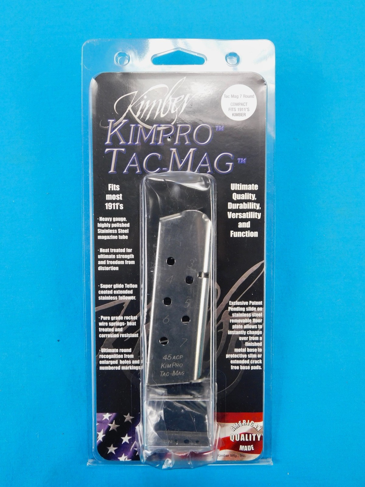 KIMBER KimPro Tac-Mag 1911 45ACP 7rd Magazine (1100813)