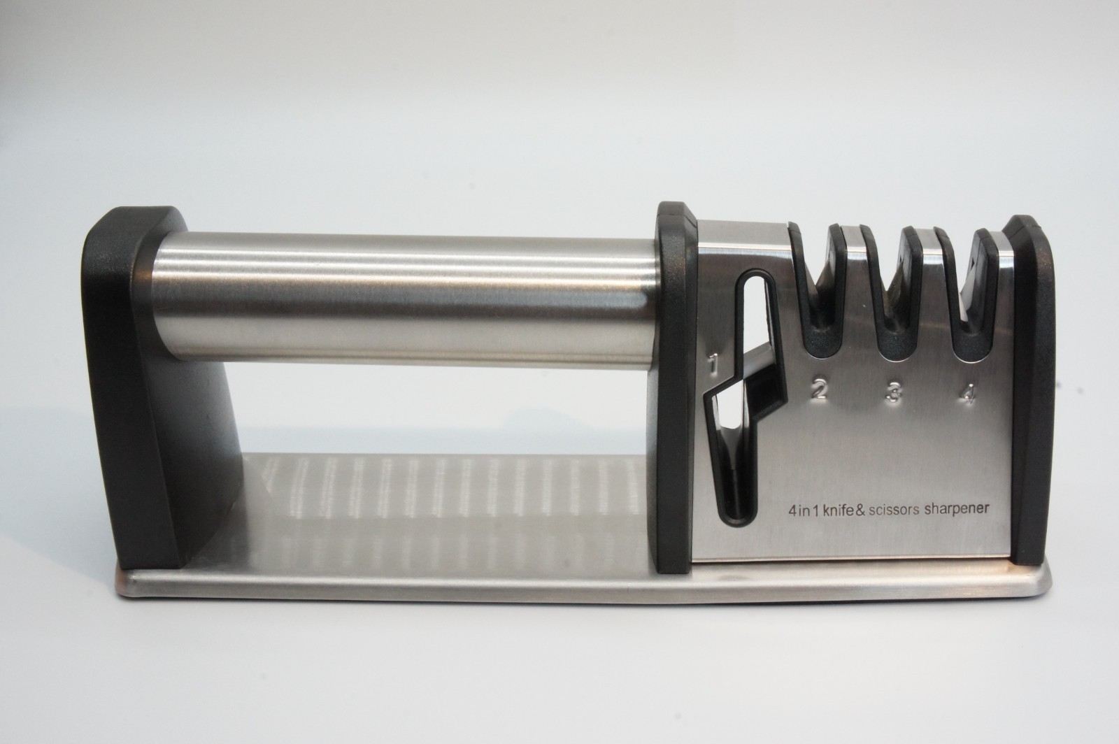 Unbranded 4-Stage Knife & Scissors Sharpener NOB