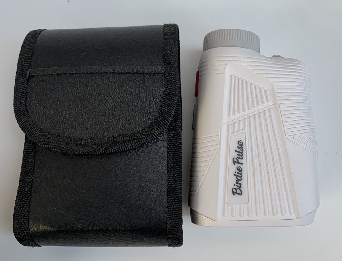 Birdie Pulse Golf Rangefinder Laser Distance Meter w/ Case Tested Working