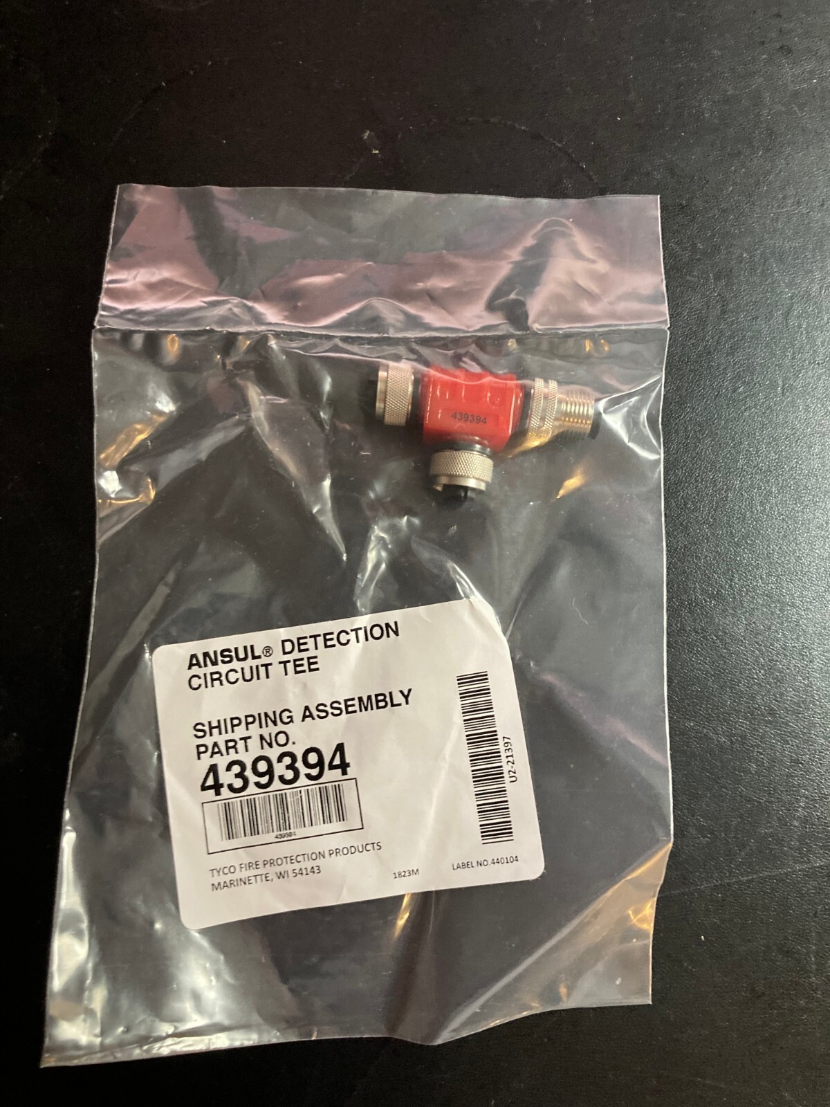Ansul 439394 Dectection Circuit Tee