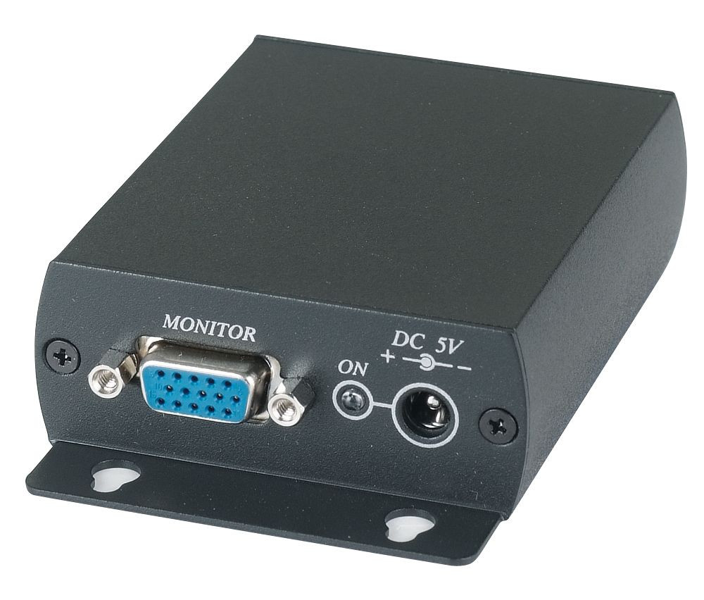 Receiver Unit for VGA Extender Over CAT5 UTP CABLE [VE01R (TTA111VGAR)]