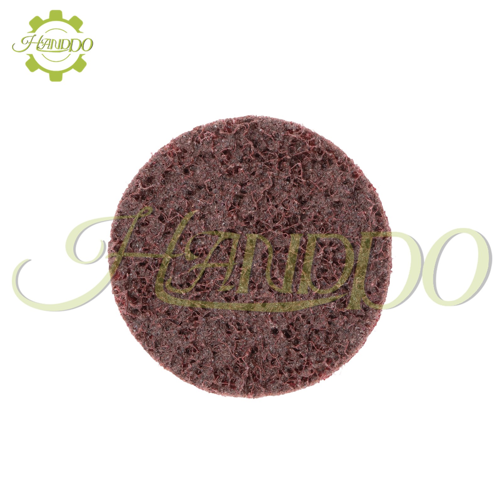 25 Pack - 2 Inch Surface Conditioning Discs Medium Red Quick Change Prep Pads
