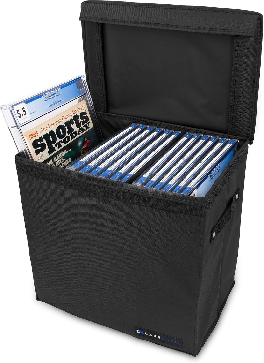 Graded Magazine Storage Case Fits 25 CGC Graded Magazines Lightweight Magazine