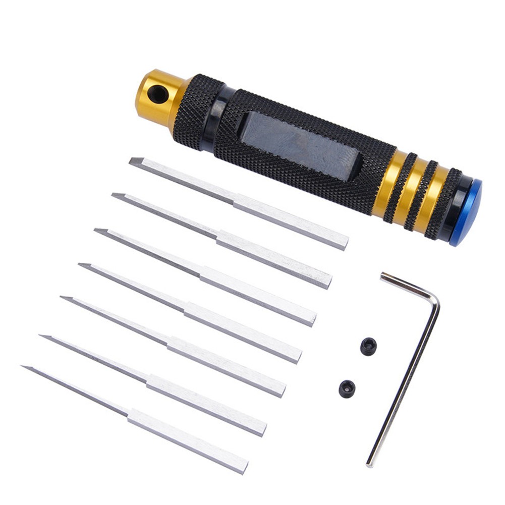 0.1mm-2.0mm Blade Prime Model Scriber Resin Carved Cutter RC Hobby Cutting Tool