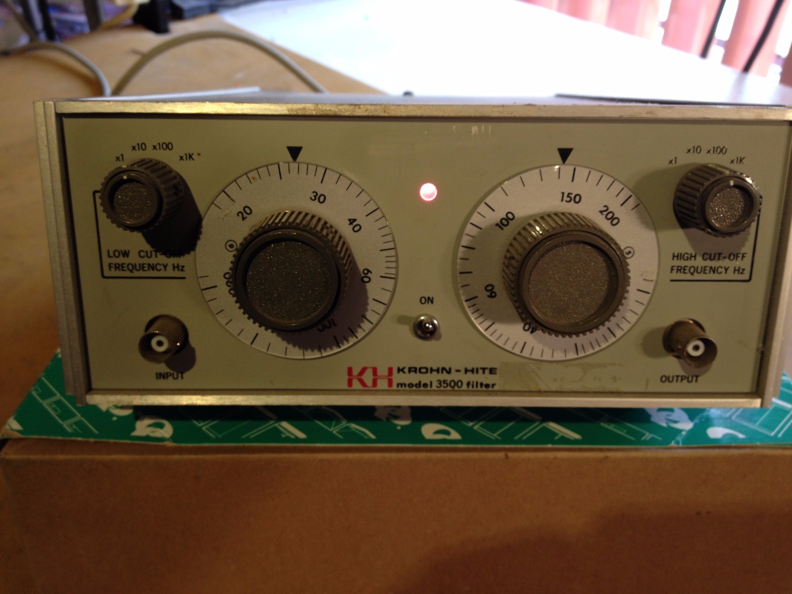 Krohn-Hite Model 3500 Filter