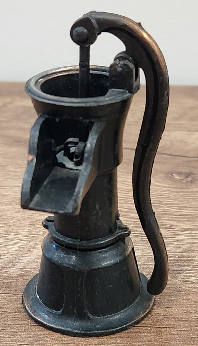 Vintage Pencil Sharpener, Miniature - Metal - Water Pump
