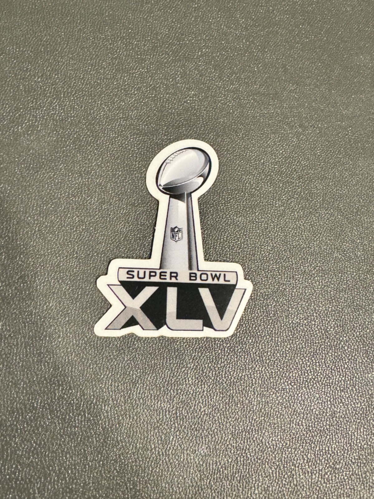 Super Bowl 45 XLV SB45 SB 45 Helmet Decal Sticker 1.5” X 2”