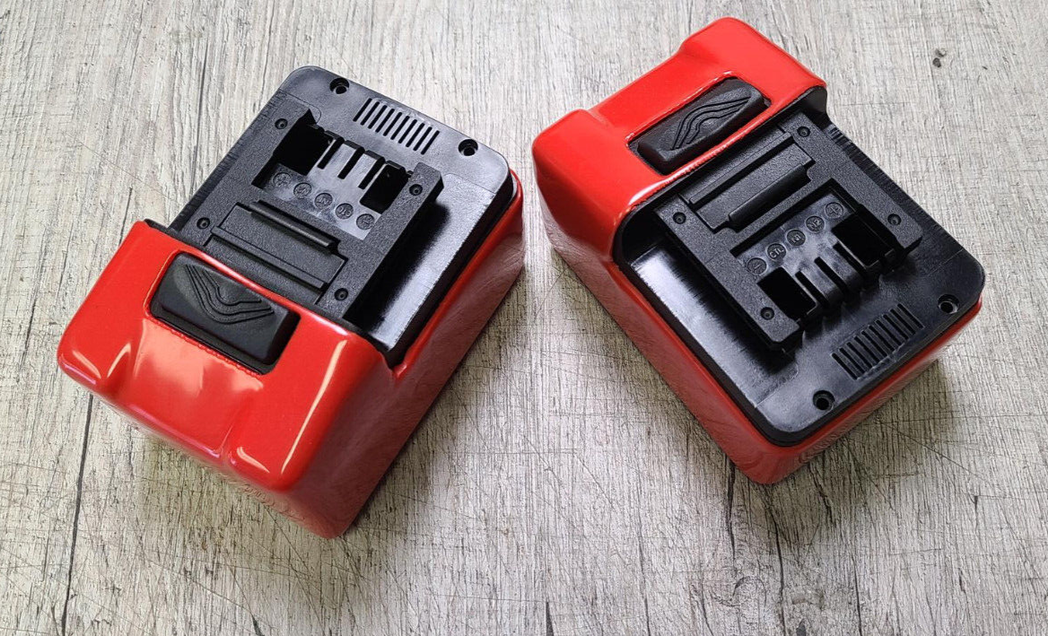 2 Snap On Battery Boot Cover Protector RED 18Volt CT7850 CT8850 CT8810 CT8815