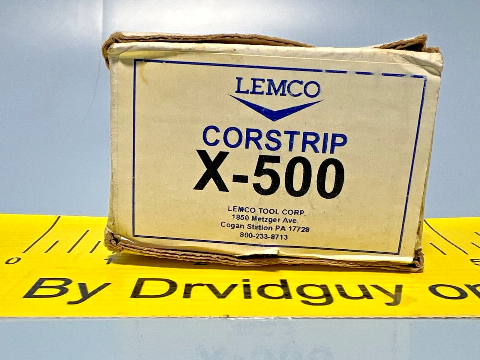 Lemco X-500 Corstrip Tool