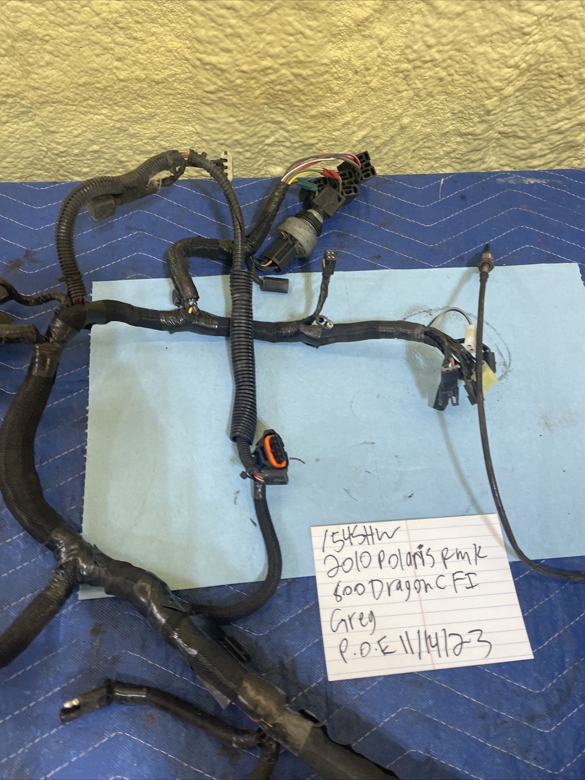 2010 Polaris Dragon Rmk 800 Main Engine Wiring Harness 154