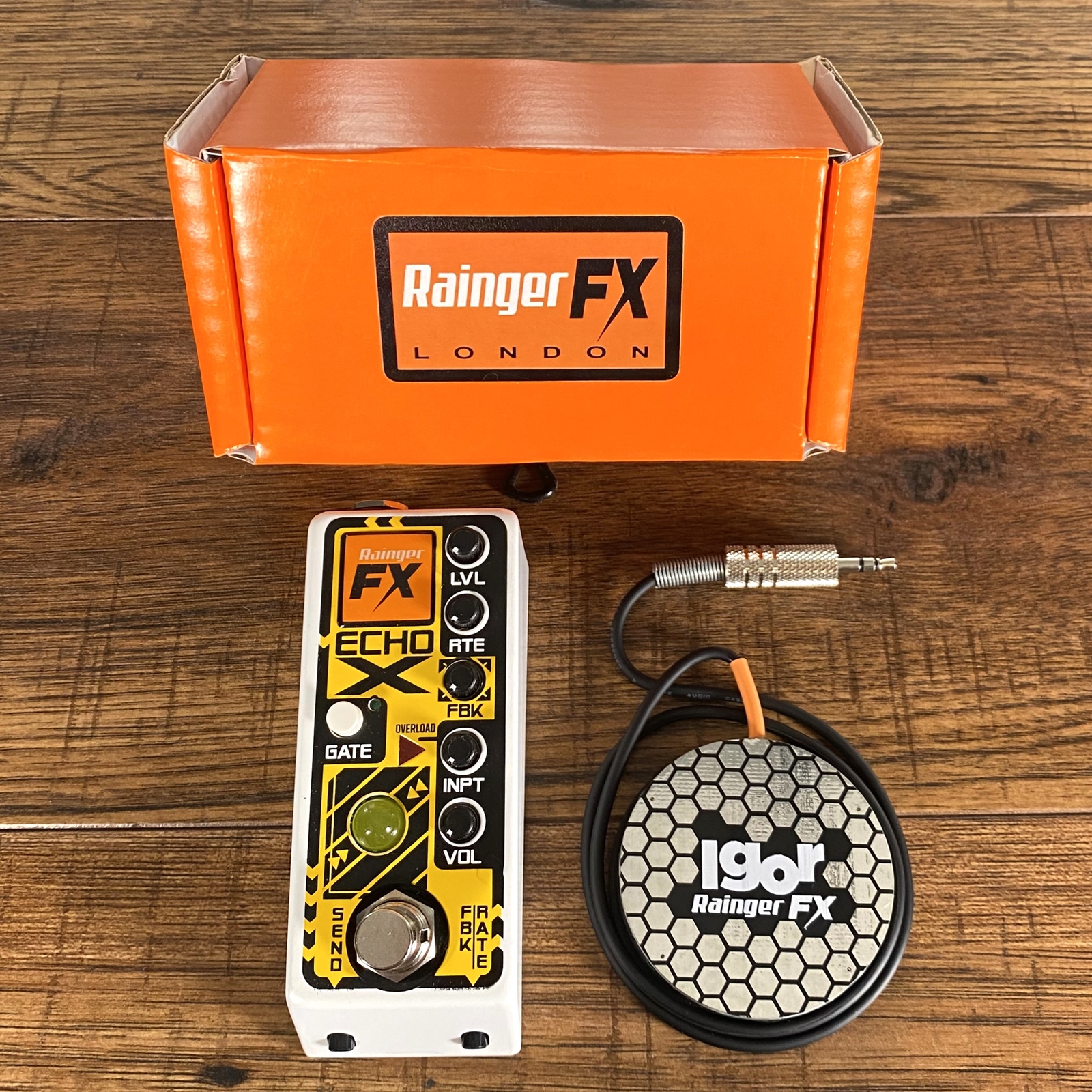 Rainger FX Echo-X with IGOR Expression Echo Guitar Effect Pedal