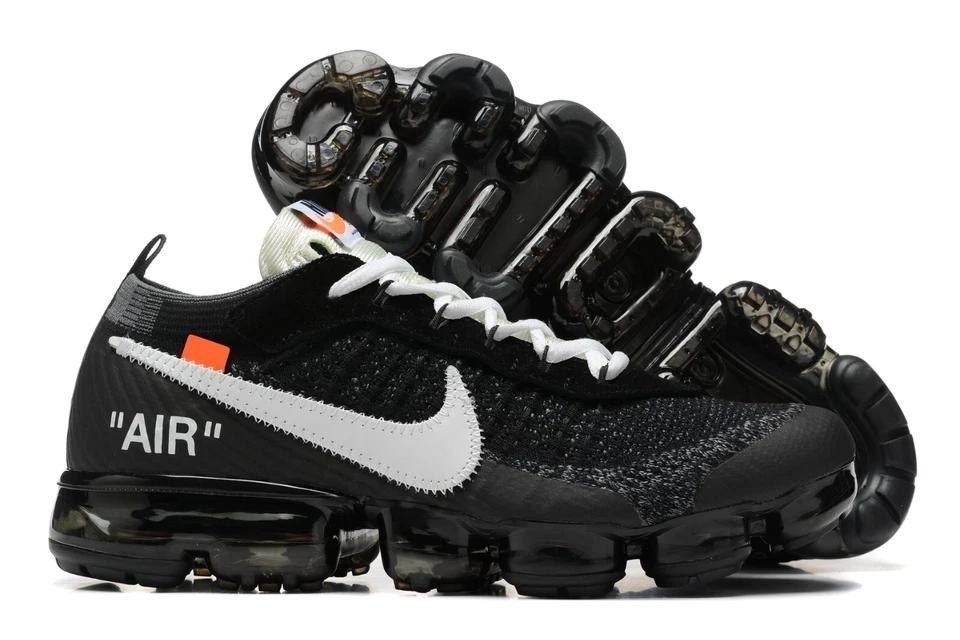 FREE SHIPPING Nike Air Vapormax Flyknit 2 OFF-WHITE Joint Black