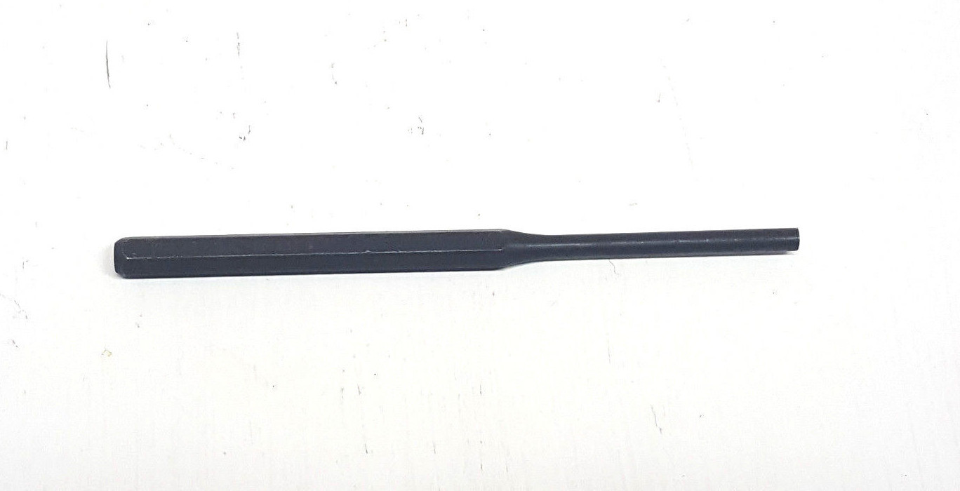 Wilde PP832 1/4" PIN PUNCH-NATURAL FINISH "Made In USA"