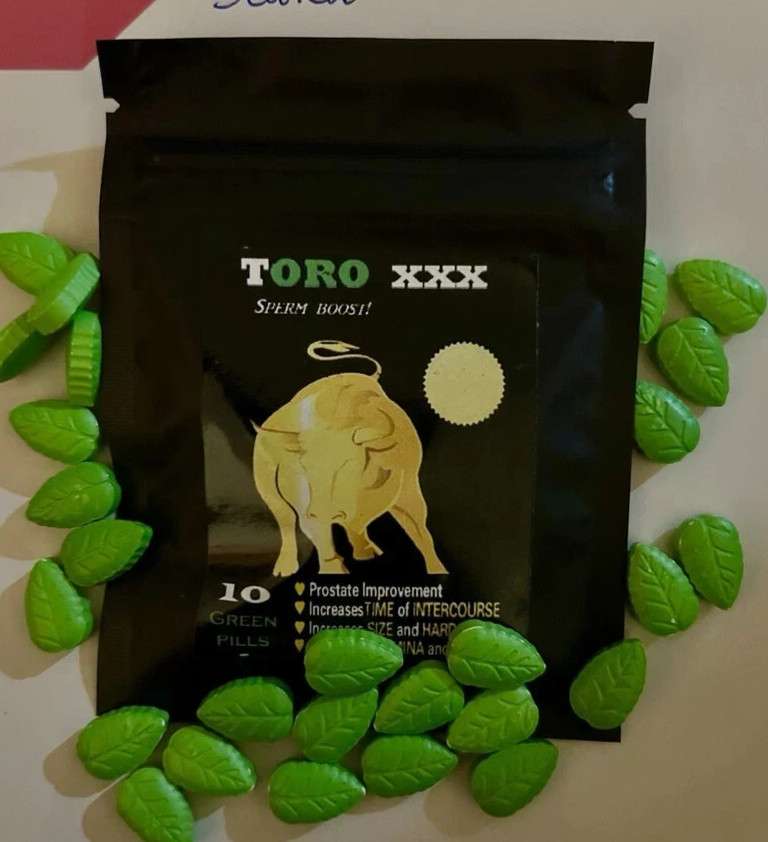 10 PILLS Toro Green USA Male energy supplement ford Toro  xxxp la pep enhan