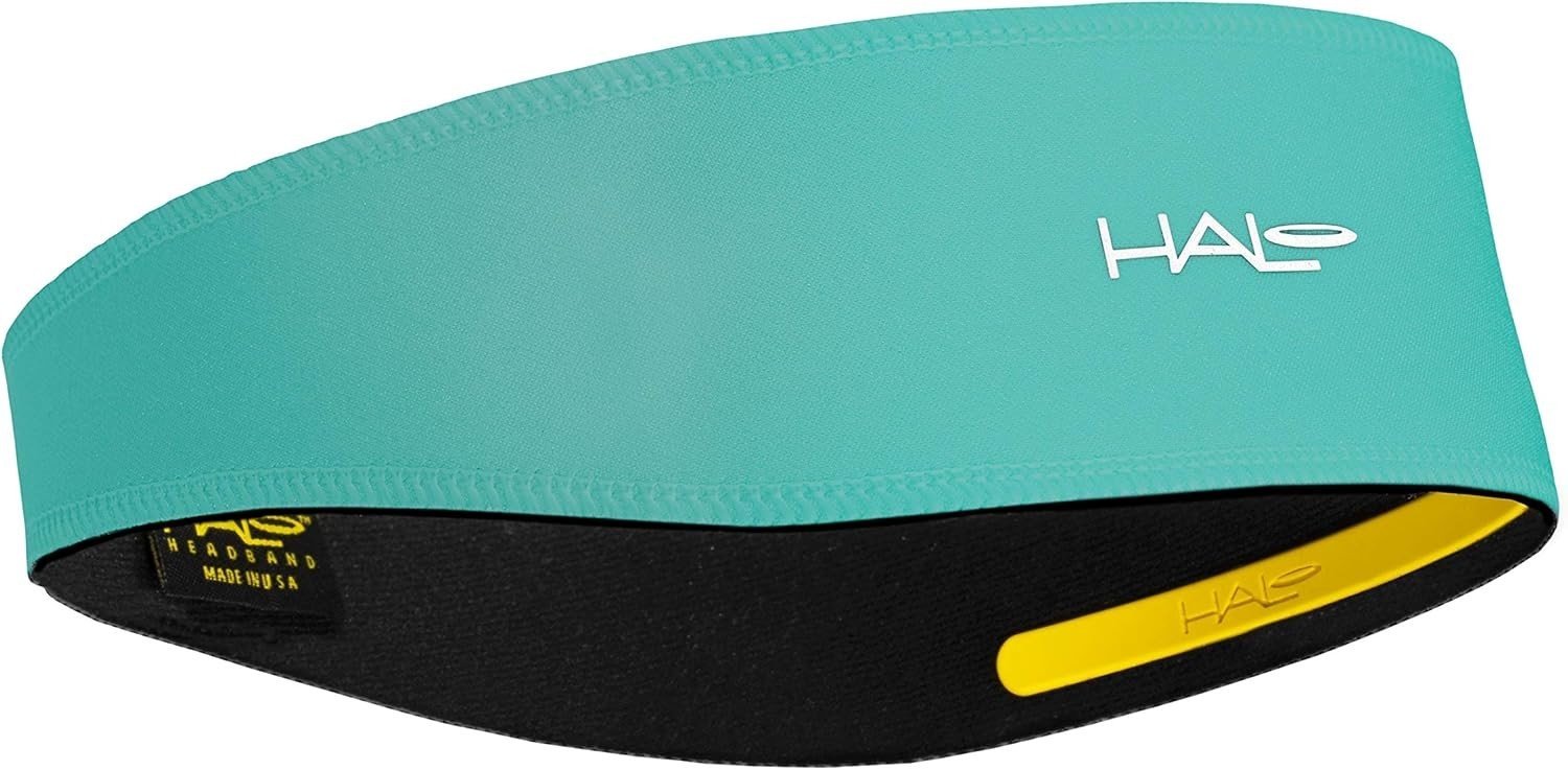 Halo Headband II Pullover Sweatband - TEAL - Running Cycling - Made in USA