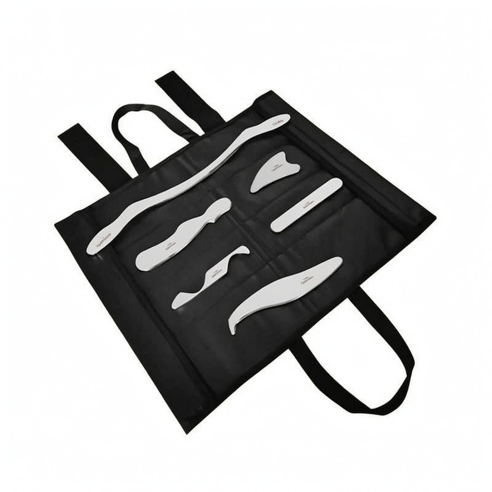 6 Pieces Myofascial Relieve Tool Set Sleek Stainless Steel Massage Tools